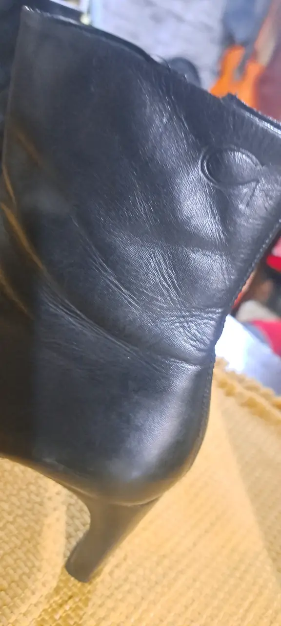Botines de cuero negros - 3