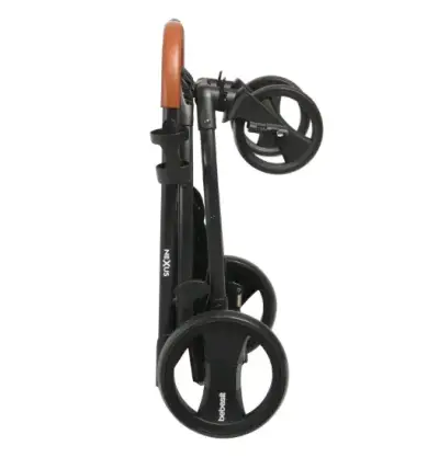 Coche para bebé plegable negro - miniatura 1