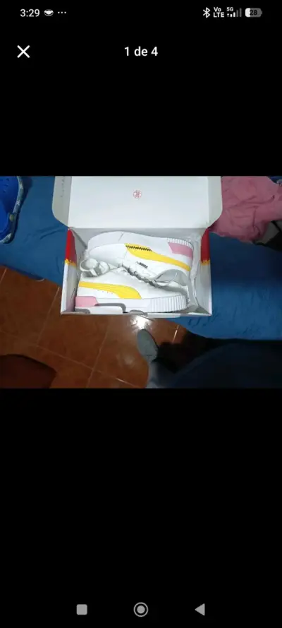 Zapatillas blancas Puma nuevas - miniatura 1