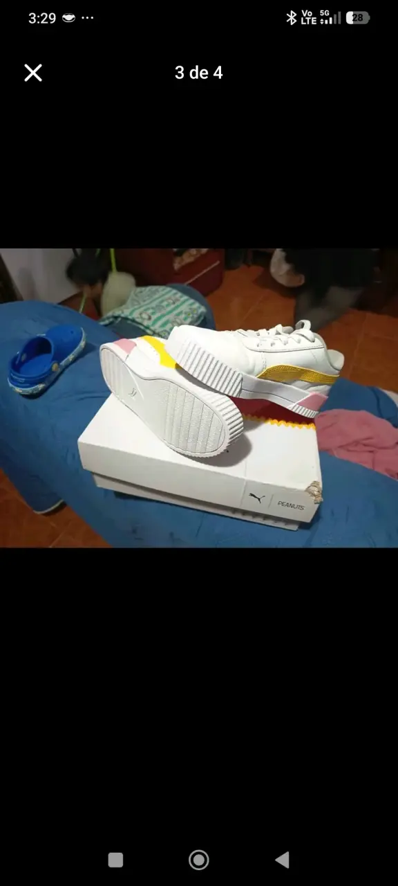 Zapatillas blancas Puma nuevas - 3