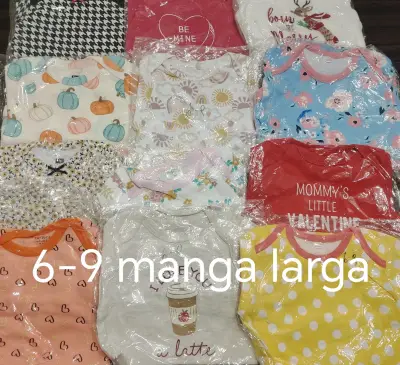 Set de bodies de bebé manga larga - miniatura 3