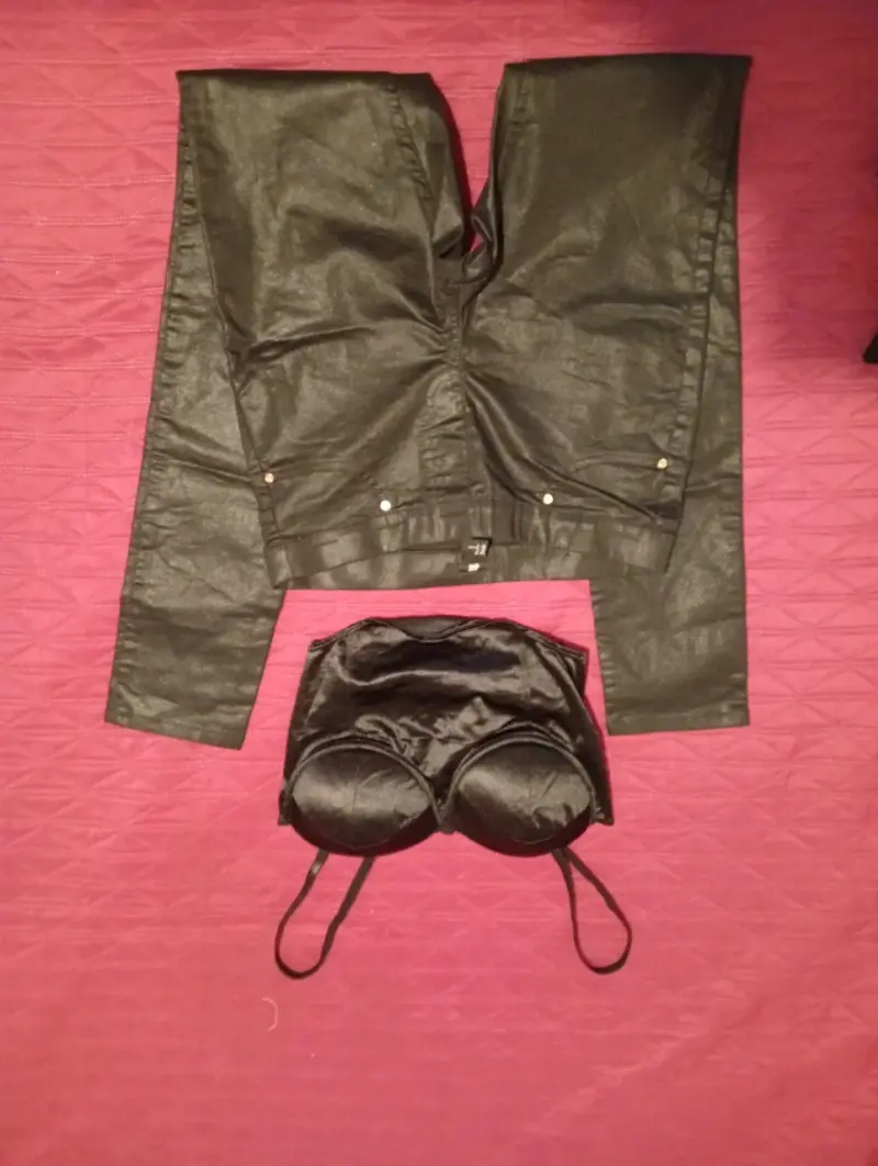 Conjunto lencería negro