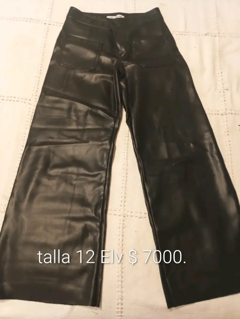 Pantalones negros talla 12