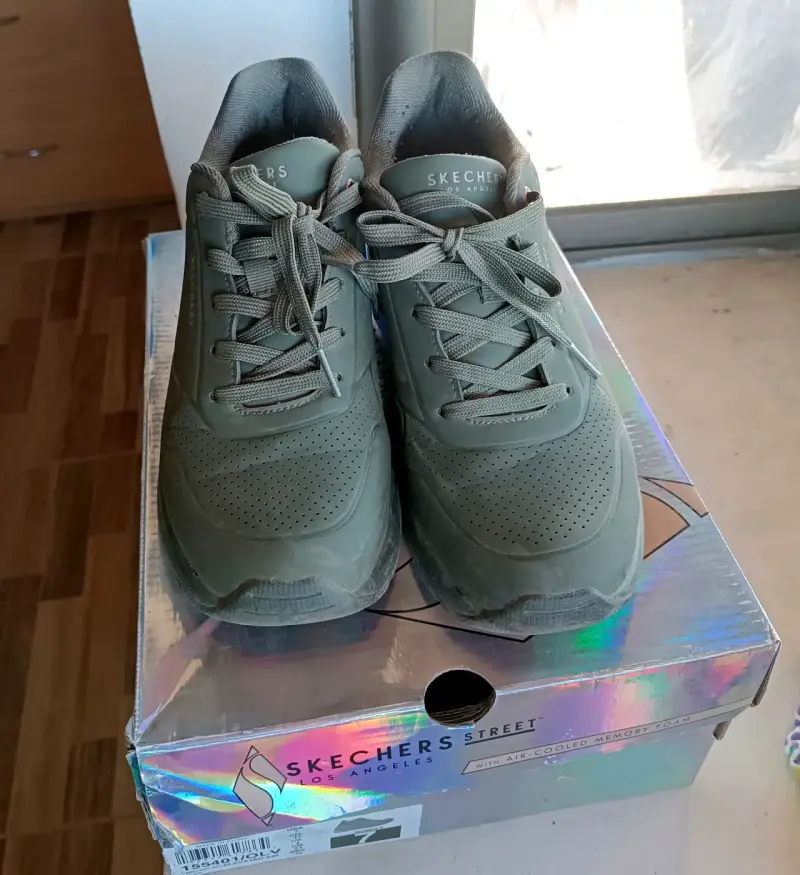 Zapatillas Skechers verde oscuro - 2