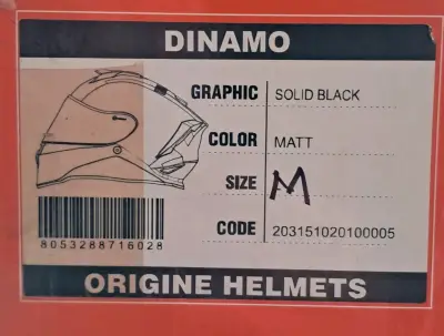 Casco integral negro Origine - miniatura 3