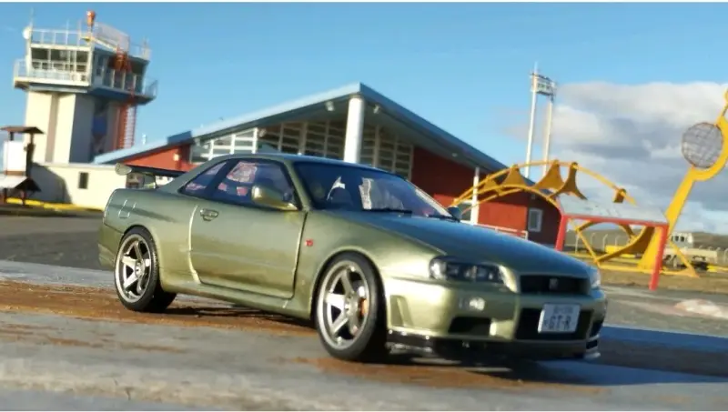 Auto Nissan Skyline GTR