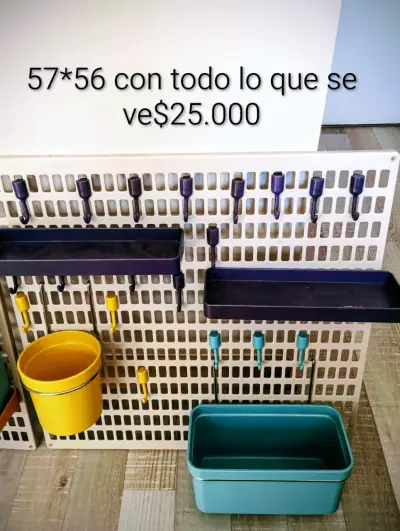 Panel organizador con accesorios - miniatura 2
