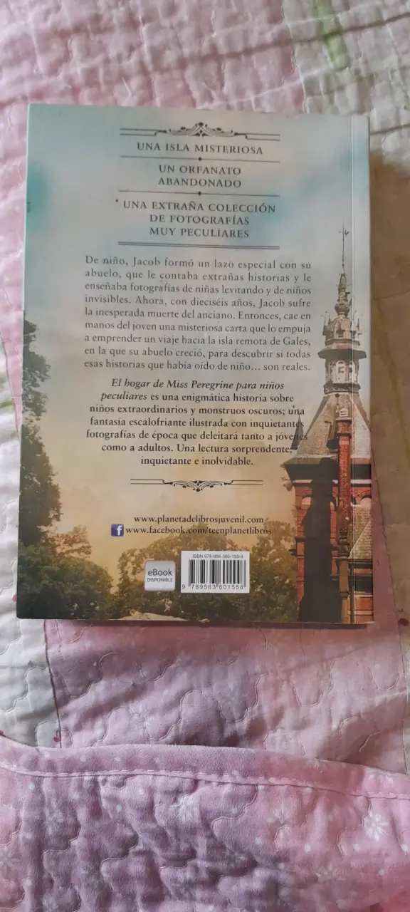 Libro 'El hogar de Miss Peregrine' - 2