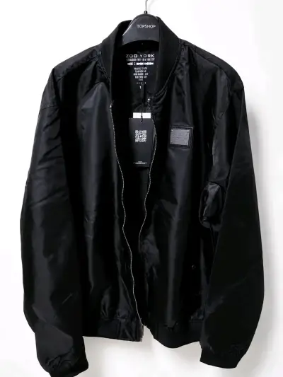 Chaqueta bomber negra Zoo York - miniatura 2