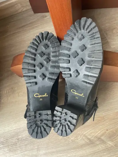 Botines negros Gacel con hebilla - miniatura 4