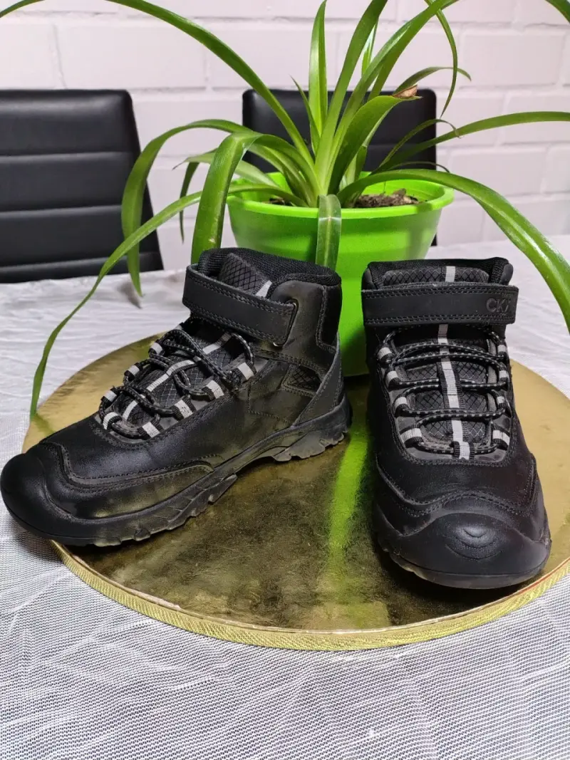 Zapato botin negros outdoor colloky - 3