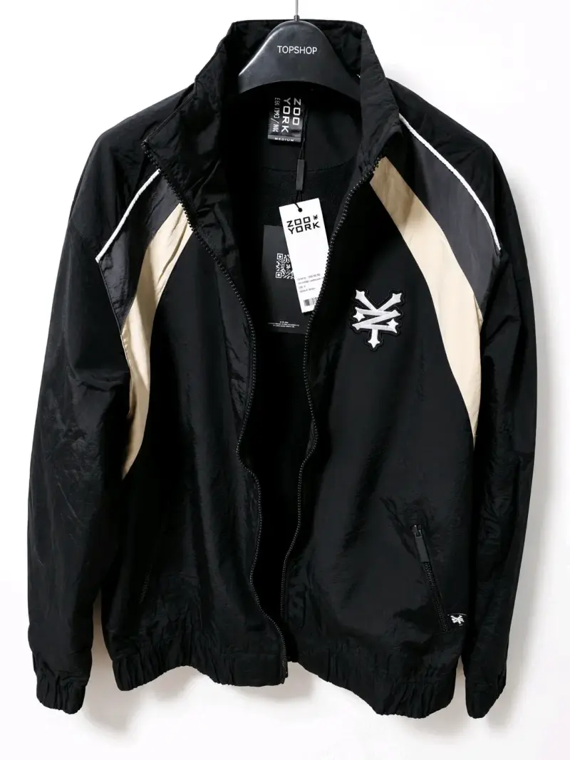 Chaqueta cortavientos negra Zoo York - 1
