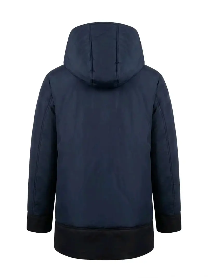 Parka azul para mujer - 2