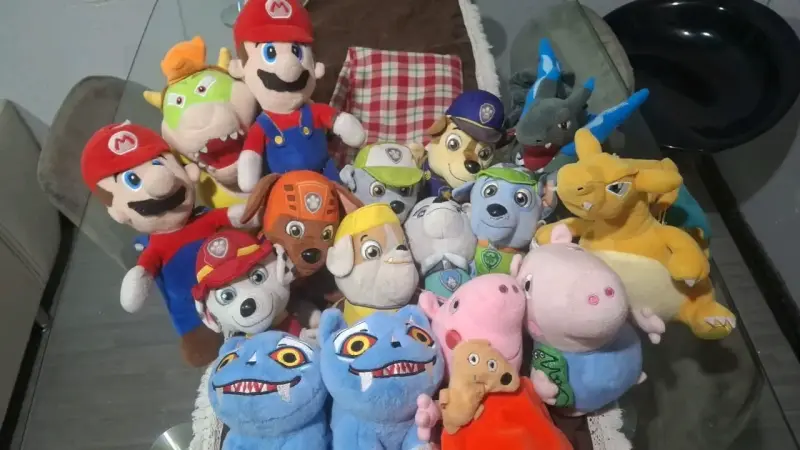 Set de peluches variados - 1