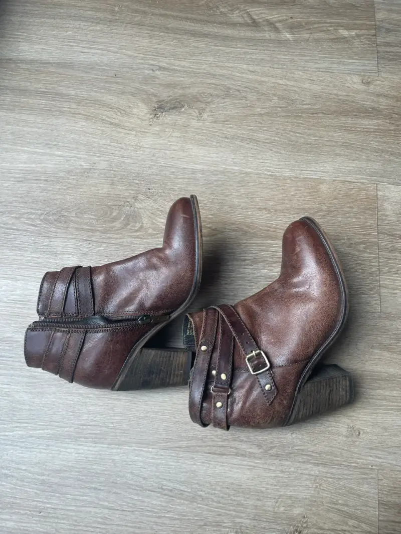 Botines Gacel marrones de cuero - 5