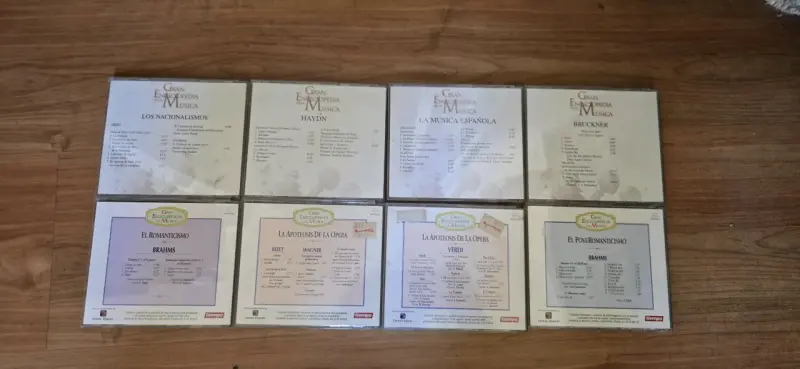 Colección de CDs Enciclopedia de la Música, 8 CDs - 2