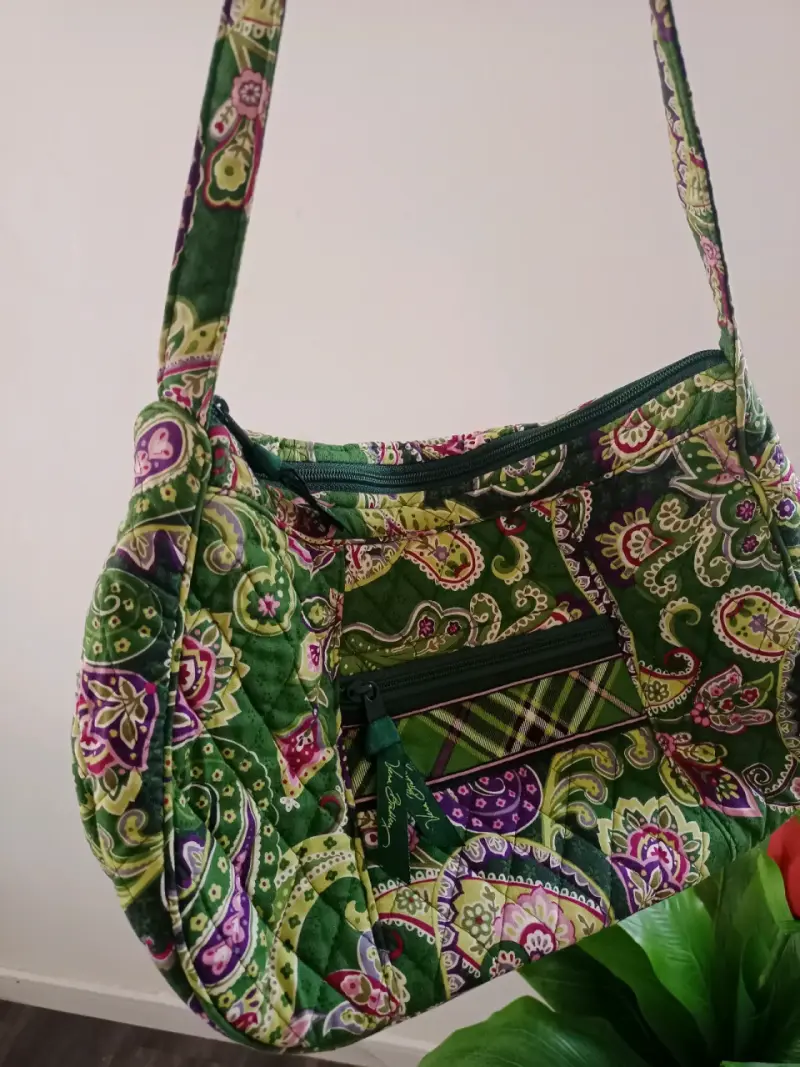 Cartera VeraBradley verde estampada - 2
