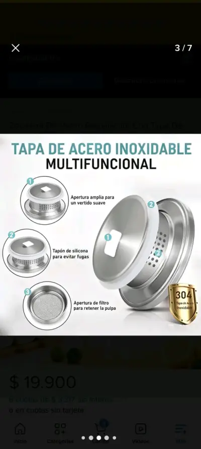 Jarra de vidrio borosilicato 1. 4L - miniatura 2