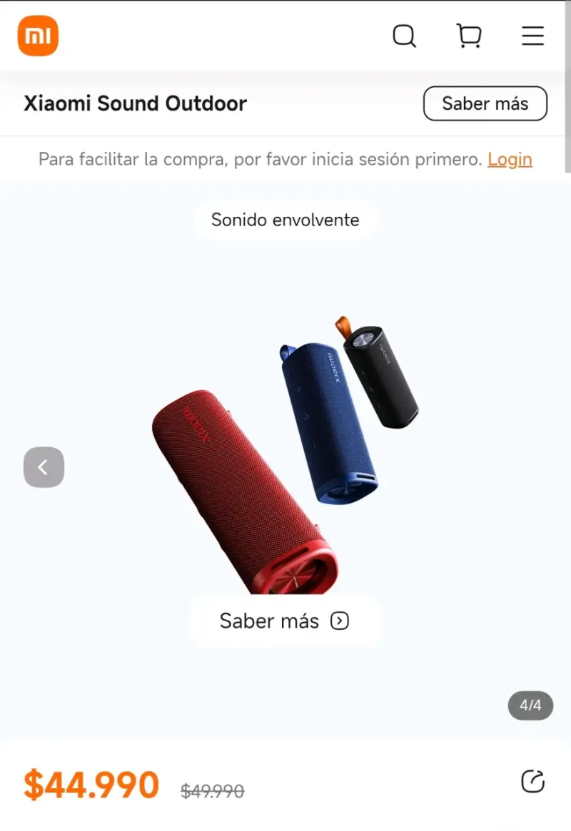 Parlante Xiaomi Sound Outdoor - 2