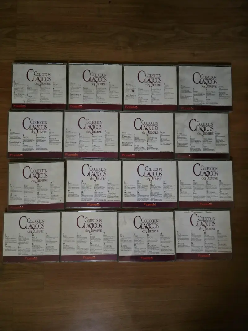 Colección de CDs Clásicos de Siempre - 2
