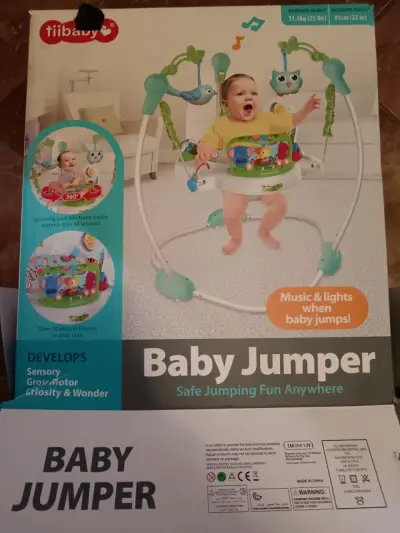 Saltarina Baby jumper con música y luces - miniatura 1
