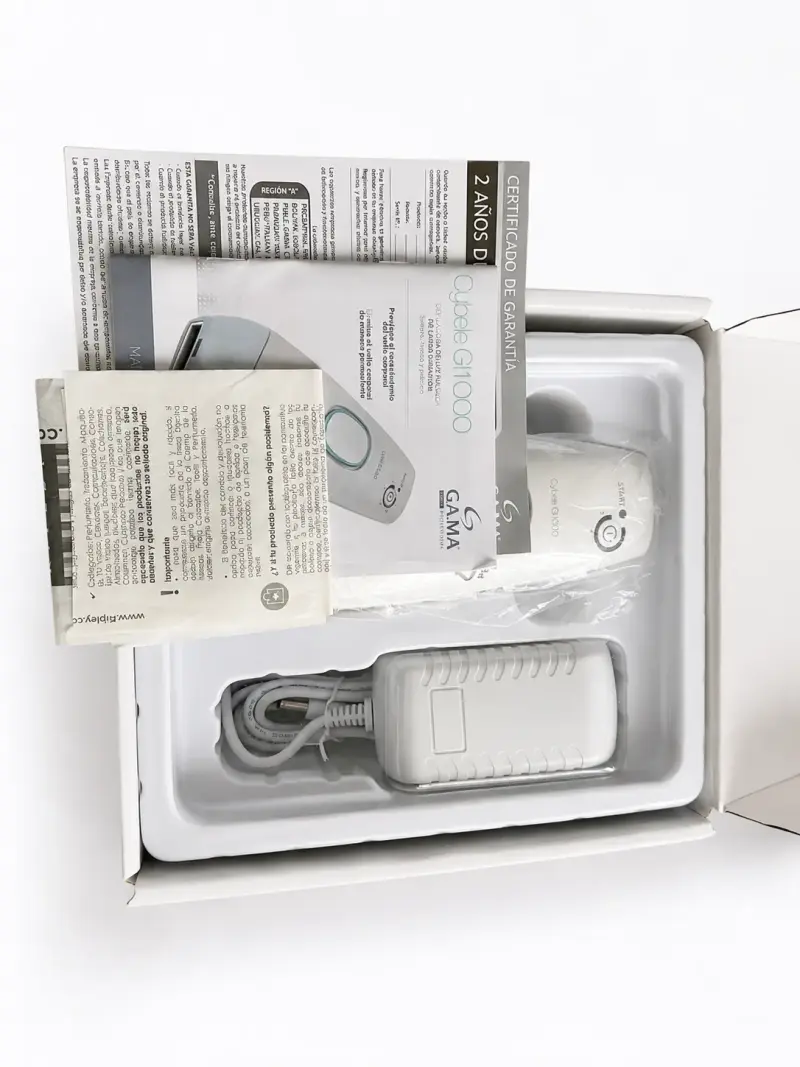 Depiladora IPL GAMA Cybele GI1000- COMO NUEVA - 4