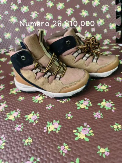 Zapatillas outdoor gris y azul - miniatura 6