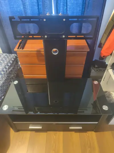 Mesa de TV con soporte ajustable - miniatura 3