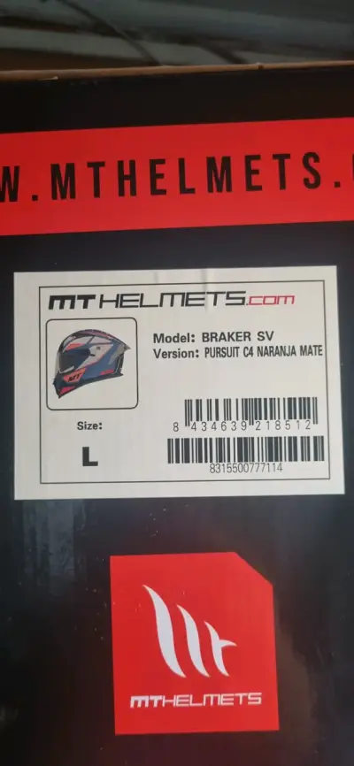 Casco de Moto MT Helmets Braker SV talla L - miniatura 4