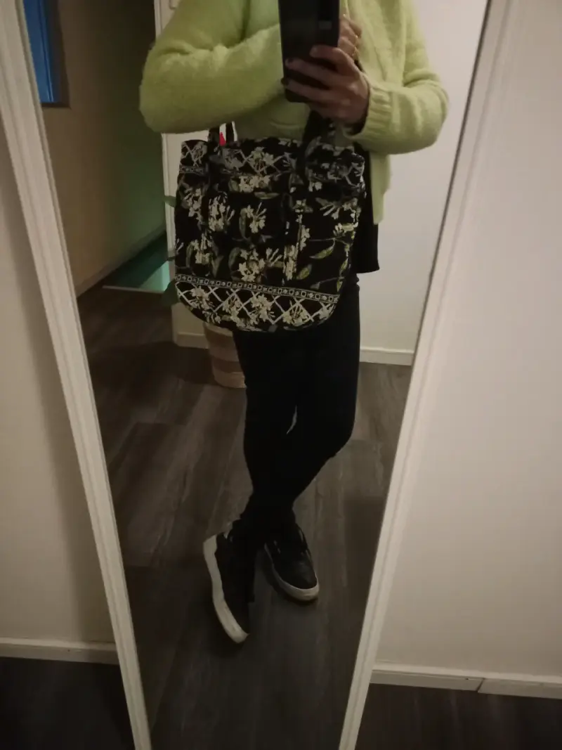 Bolso tote Vera Bradley de tela con flores - 2
