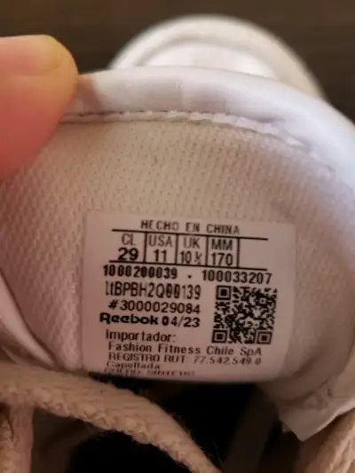 Zapatillas blancas Reebok unisex - miniatura 4