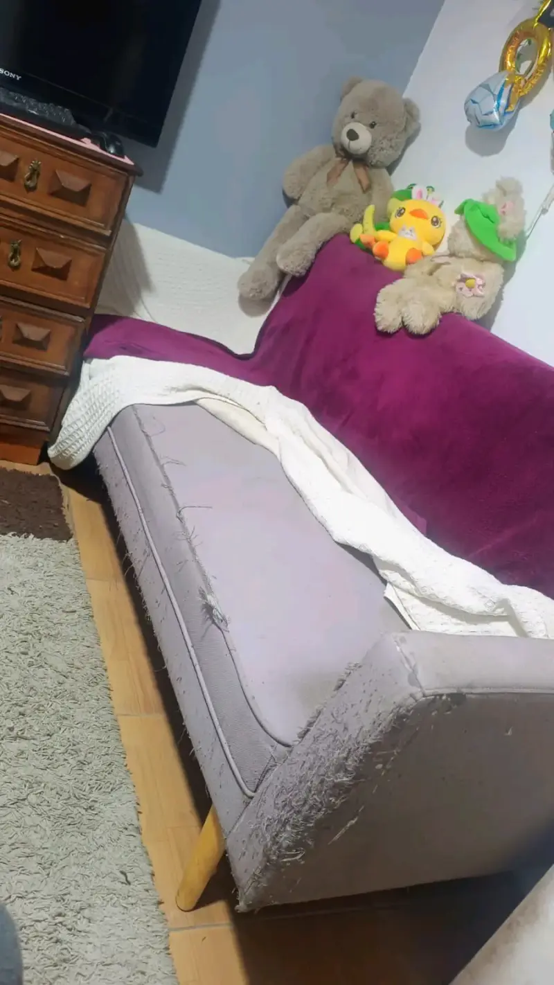 Futón gris - 1
