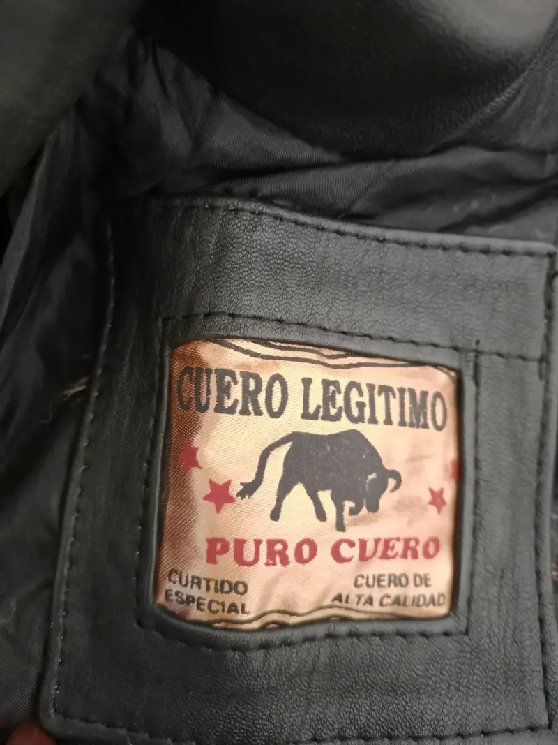 Chaqueta de cuero negra jacket - 3