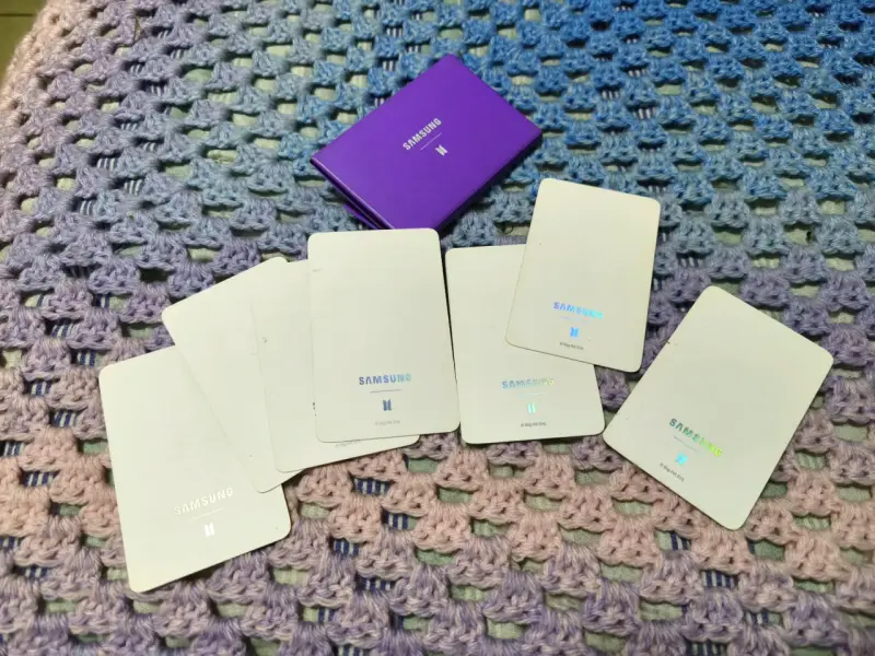 Photocards BTS Samsung - 4