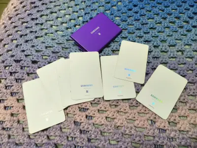 Photocards BTS Samsung - miniatura 4