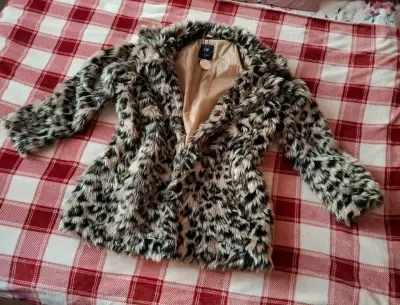 Abrigo grueso animal print - miniatura 1