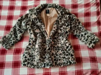 Abrigo grueso animal print - miniatura 2
