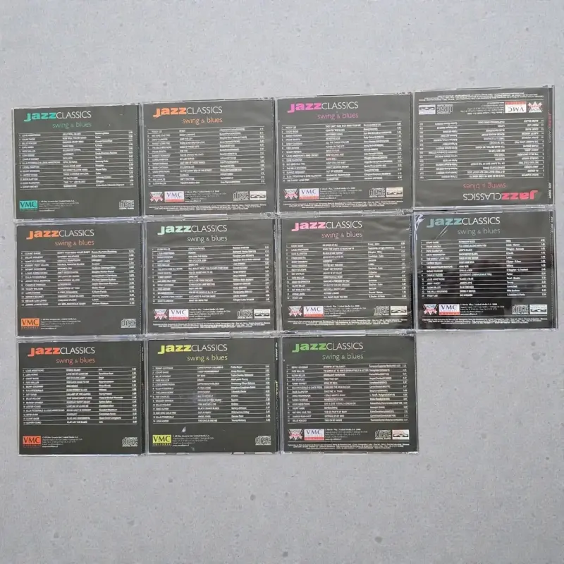 11 CDs Jazz Classics, Swing and blues - 2