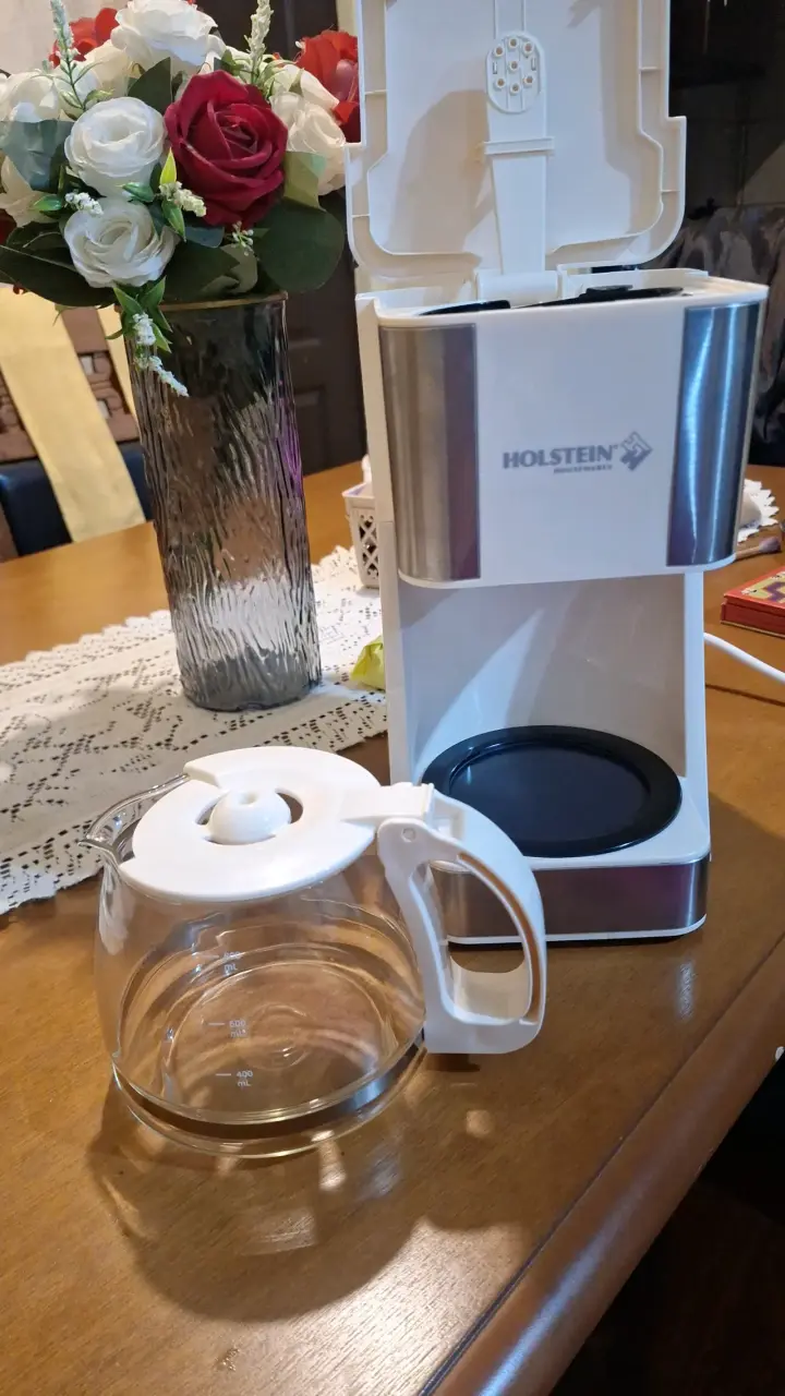 Cafetera Holstein blanca - 2
