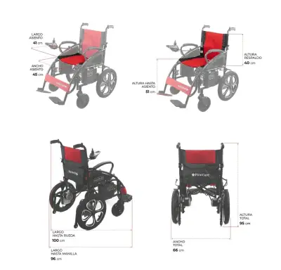 Silla de ruedas eléctrica nueva - miniatura 4