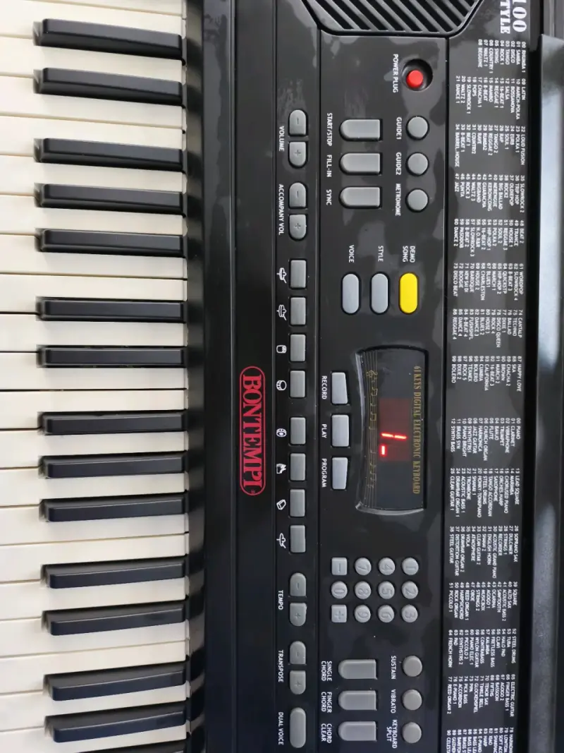 Teclado musical portátil - 3