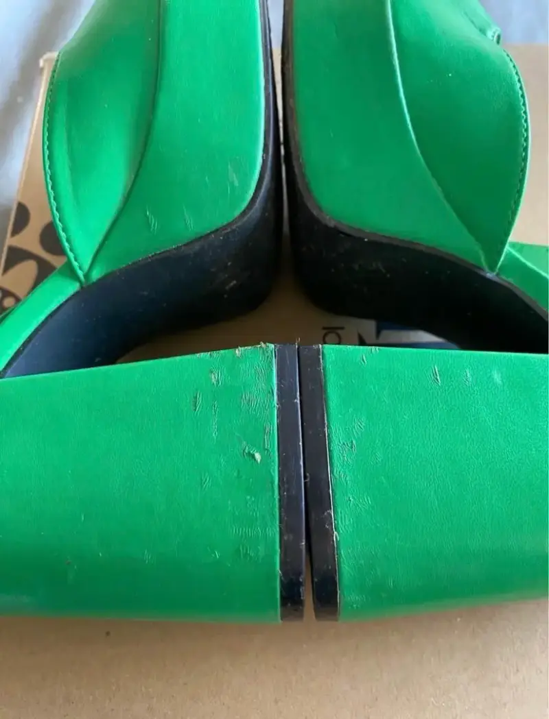 Zapatos verdes de plataforma - 3