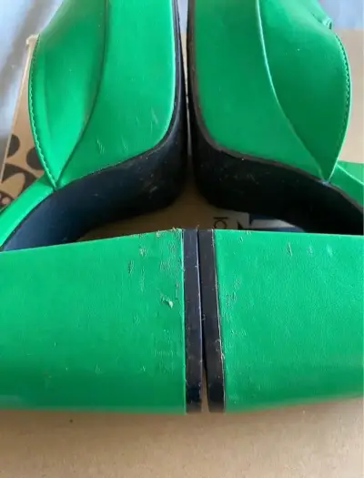 Zapatos verdes de plataforma - miniatura 3