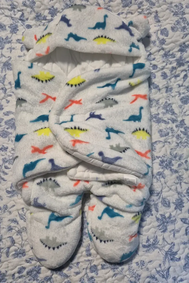 Saquito para bebé con dinosaurios - 2