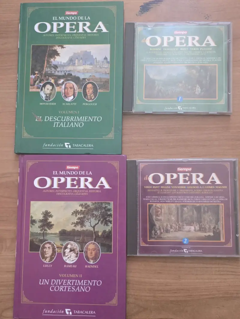Colección de ópera libros y CDs - 1