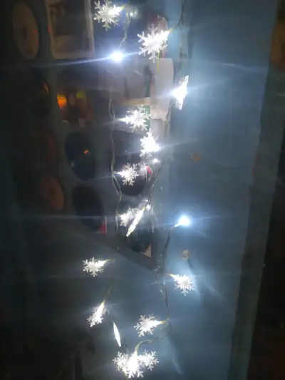 Luces de nieve decorativas - miniatura 2