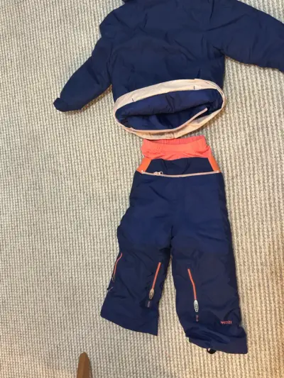 Chaqueta niños azul y naranjo - miniatura 6