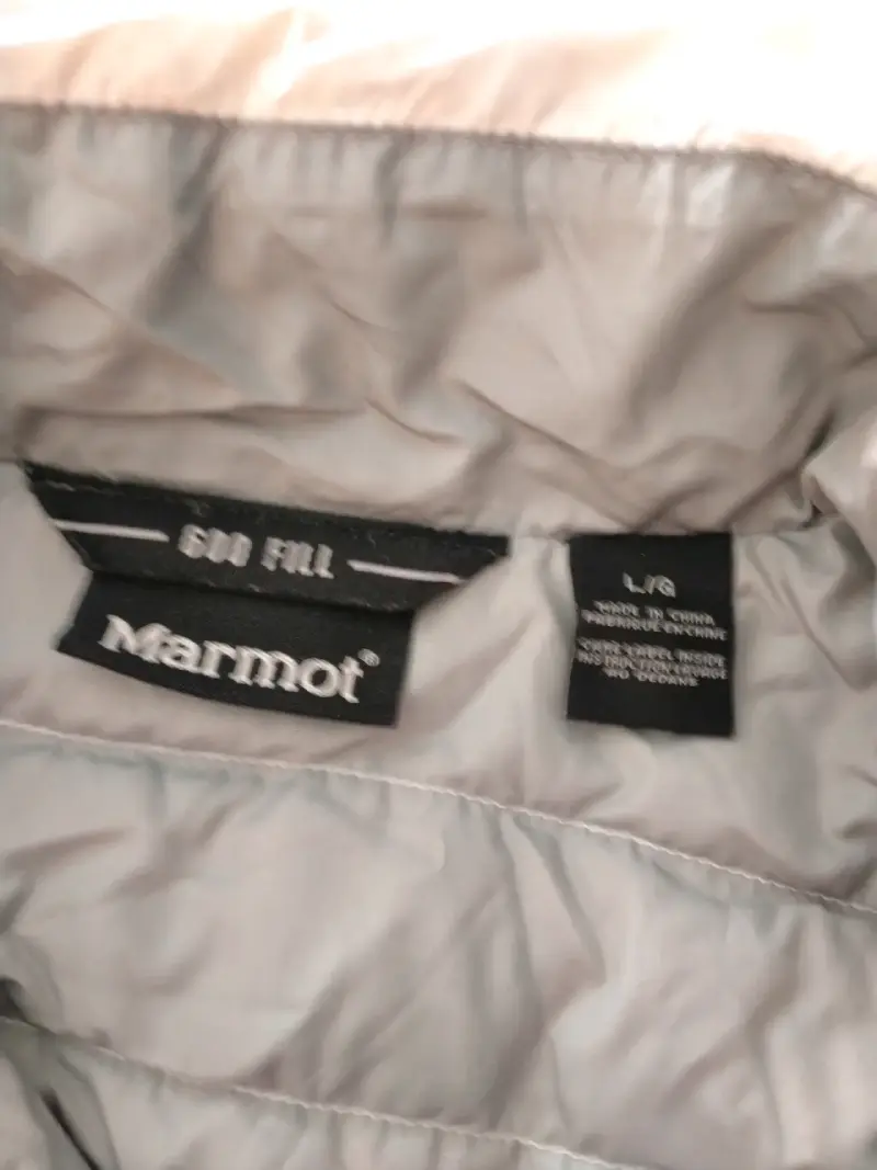Chaqueta puffer gris Marmot - 3