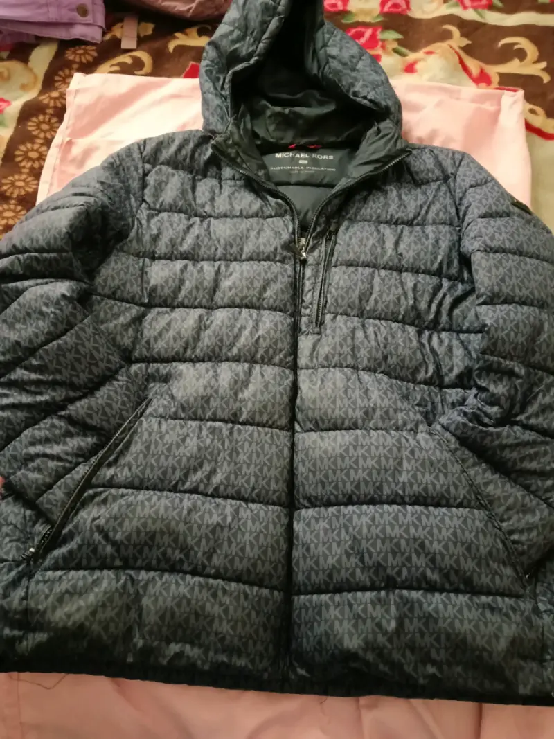 Chaqueta acolchada Michael Kors azul - 1