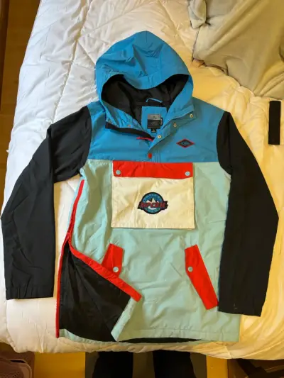 Parka impermeable Rip Curl azul - miniatura 2